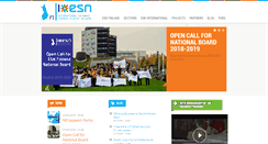Desktop Screenshot of esnfinland.eu